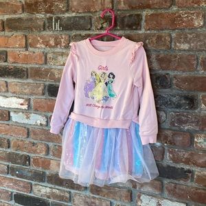 DISNEY PRINCESS DRESS- SZ 4T